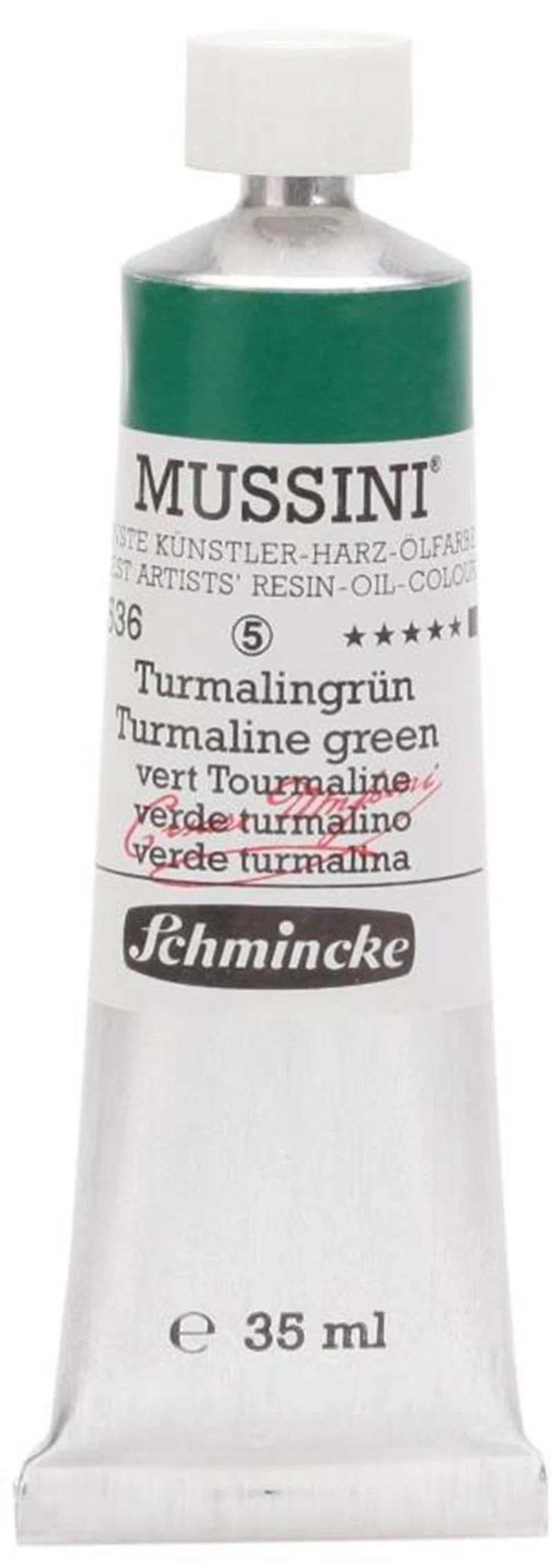 SCHMİNCKE MUSSİNİ ARTİST YAĞLI BOYA 35 ML SERİ 5 536 TURMALİNE GREEN 10536009