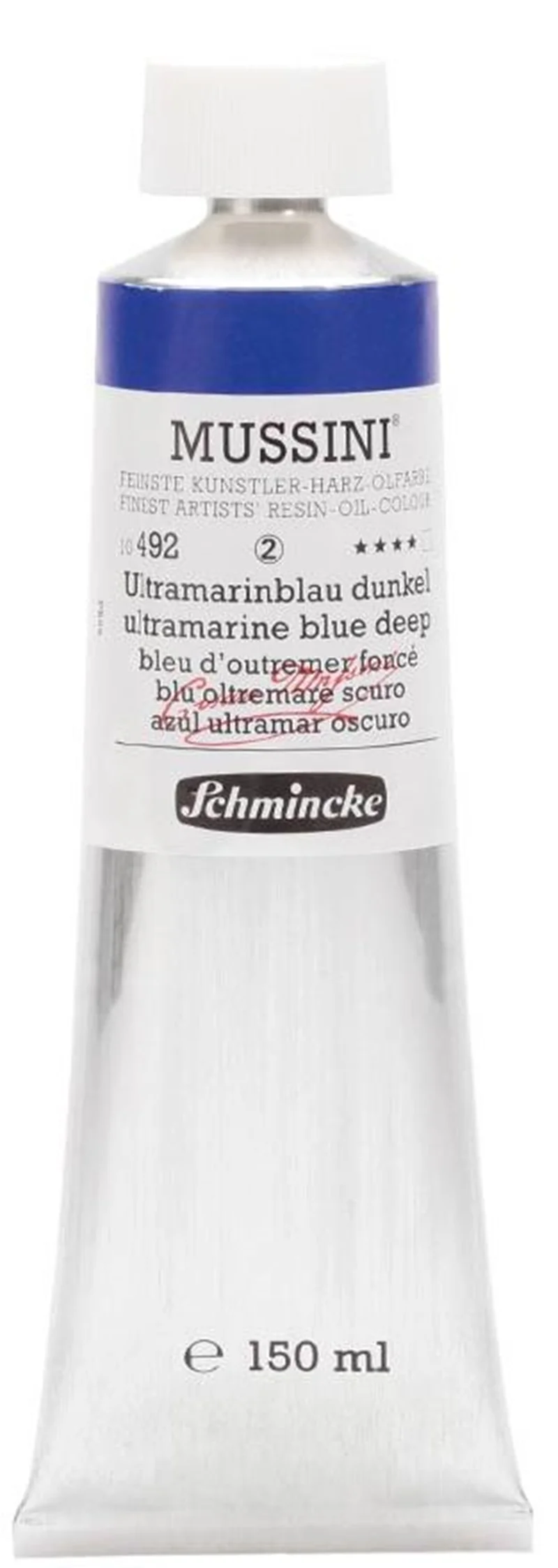 SCHMİNCKE MUSSİNİ ARTİST YAĞLI BOYA 150 ML SERİ 2 492 ULTRAMARİNE BLUE DEEP 10492019