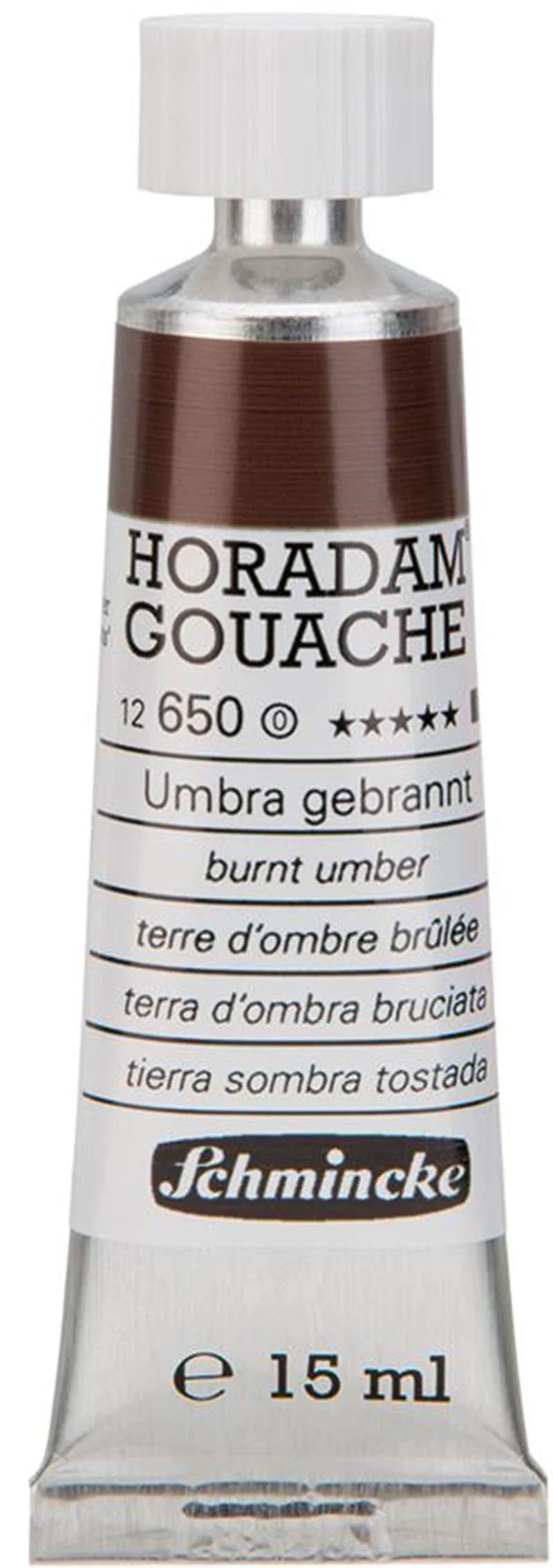 SCHMİNCKE HORADAM GOUACHE ARTİST GUAJ BOYA 15 ML SERİ 1 650 BURNT UMBER 12650006
