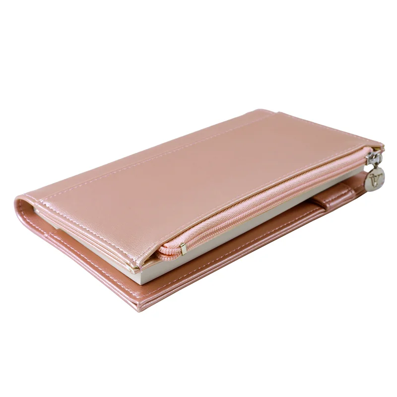 VJ DEFTER ZIPCO 9.6x16.6 Cm. 80 Gr. 96 YP.ÇİZGİLİ METALİK PEMBE 7178