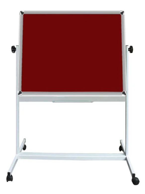 AKYAZI KUMAŞ PANO MOBİL ÇİFT TARAFLI 180X90 0216