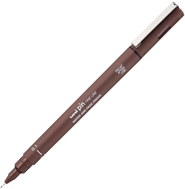 UNİ DRAWING PEN PIN01-200 0.1 SEPYA