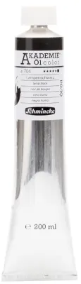 SCHMİNCKE AKADEMİE ÖL COLOR YAĞLI BOYA 200 ML SERİ 1 704 LAMP BLACK 41704015