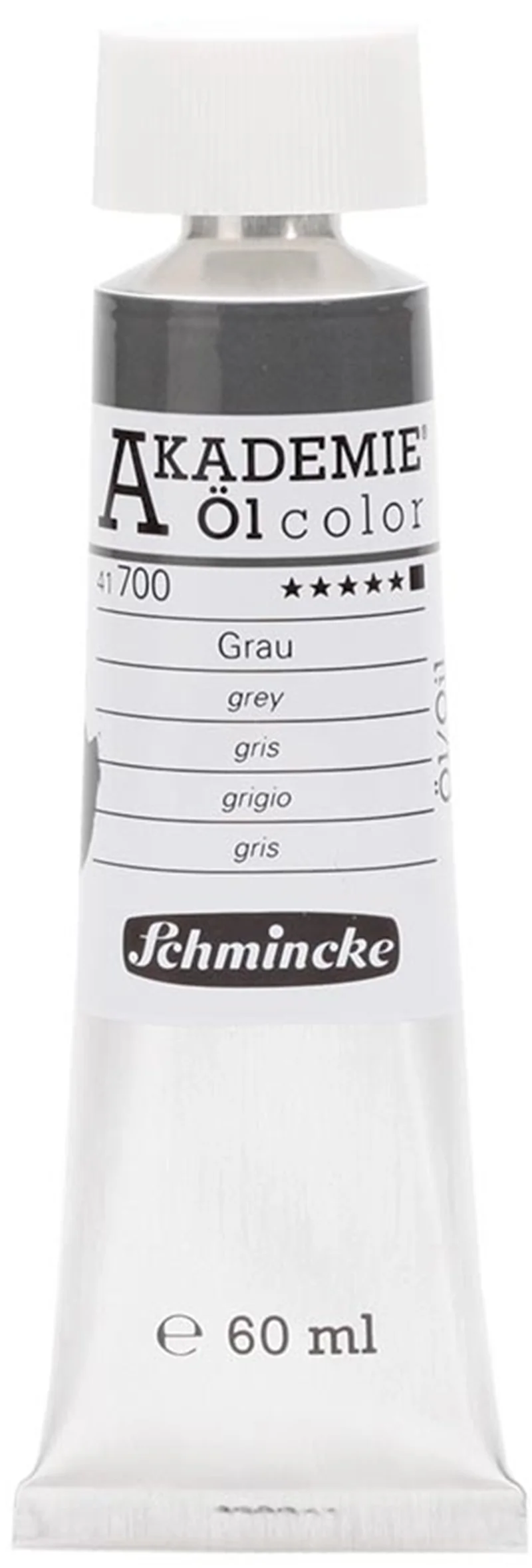 SCHMİNCKE AKADEMİE ÖL COLOR YAĞLI BOYA 60 ML SERİ 1 700 GREY 41700011