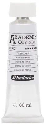 SCHMİNCKE AKADEMİE ÖL COLOR YAĞLI BOYA 60 ML SERİ 1 102 TİTANİUM WHİTE 41102011