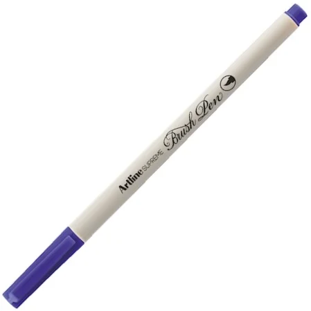 ARTLINE KEÇELİ KALEM SUPREME BRUSH FIRÇA UÇLU MOR A-EPFS-F PURPLE