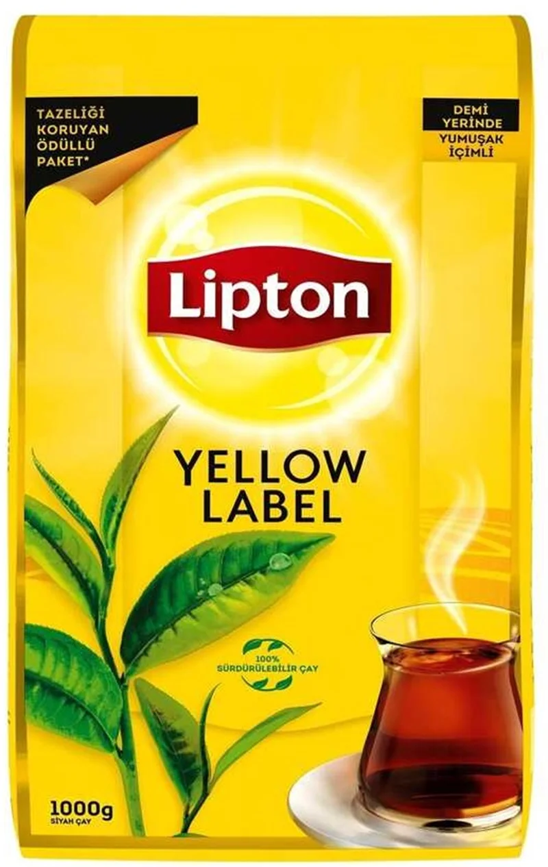 LİPTON DÖKME ÇAY YELLOW LABEL 1000g 70003152-69698331