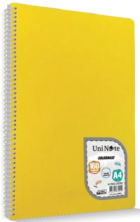 ÇINAR DEFTER 17x24 COLORMAXI SPİRALLİ PP KAPAK 96 YP. ÇİZGİLİ 73110
