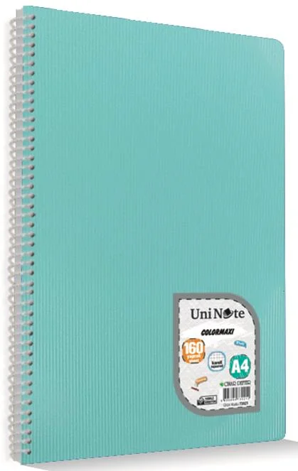 ÇINAR DEFTER 17x24 COLORMAXI SPİRALLİ PP KAPAK 120 YP. KARELİ 73114