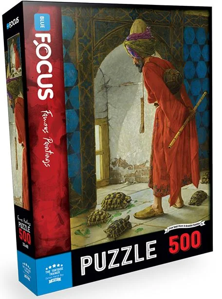 BLUE FOCUS PUZZLE 500 PARÇA KAPLUMBAĞA TERBİYECİSİ BF327