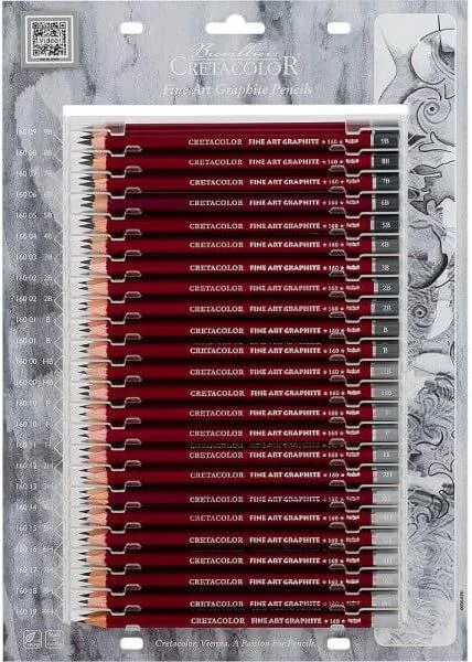 CRETACOLOR PAD DISPLAY CLEOS BASİC (24X3 CLEOS FİNE ART GRAPHİTE)