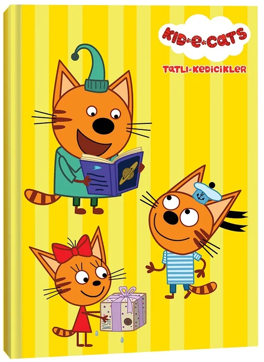 KESKİN HATIRA DEFTERİ 14X20 TATLI KEDİCİKLER KİLİTLİ 104 YP. 310210-80