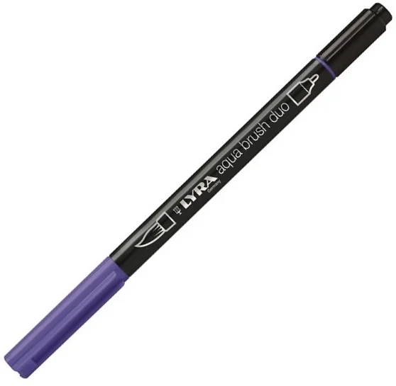 LYRA KEÇELİ KALEM AQUA BRUSH DUO FIRÇA UÇLU DELFT BLUE L6520041