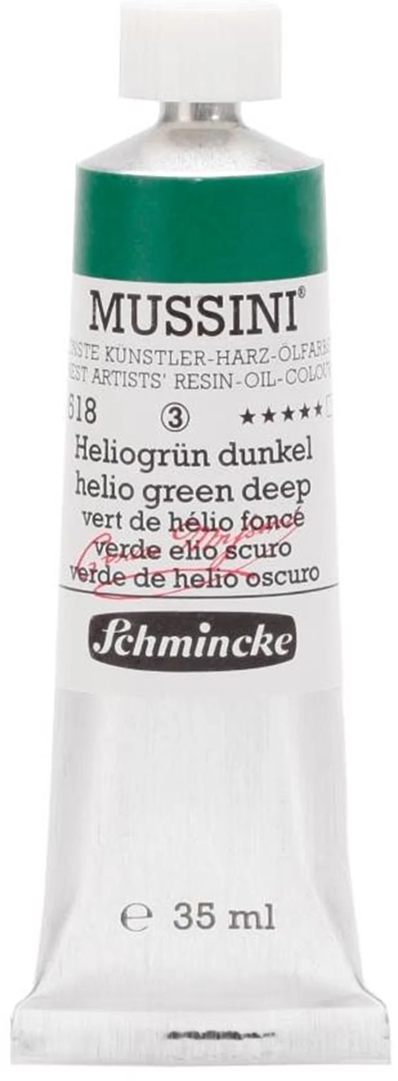 SCHMİNCKE MUSSİNİ ARTİST YAĞLI BOYA 35 ML SERİ 3 518 HELİO GREEN DEEP 10518009