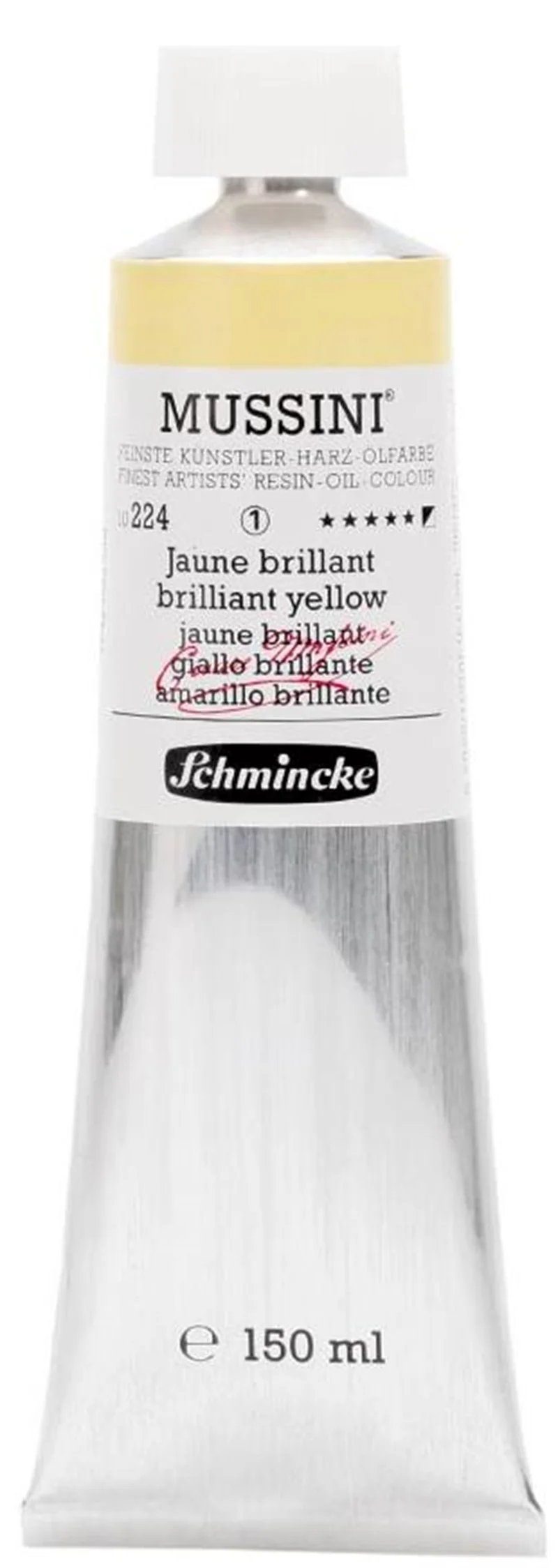 SCHMİNCKE MUSSİNİ ARTİST YAĞLI BOYA 150 ML SERİ 1 224 BRİLLİANT YELLOW 10224019