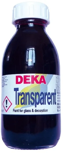 DEKA CAM BOYASI TRANSPARENT 125 ML TURKIS 58 DK-02558