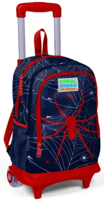 YAYGAN ÇEKÇEK SIRT ÇANTASI CORAL HIGH IŞIKLI TEKERLEK 23920