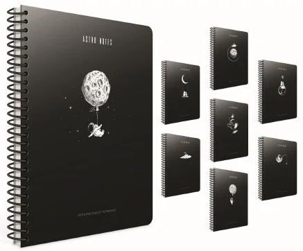 GIPTA DEFTER ASTRO NOTES A4 SPİRALLİ KARTON KAPAK 80 YP. KARELİ 5408