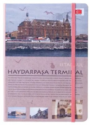 SCRIKSS NOTELOOK DEFTER TRAVEL AROUND TURKEY HAYDARPAŞA A6 ÇİZGİLİ