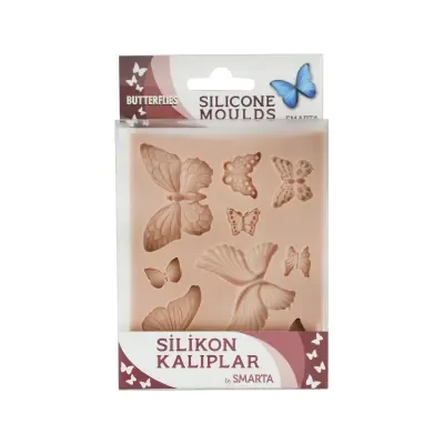 SMARTA SİLİKON KALIP KELEBEKLER SK1013005