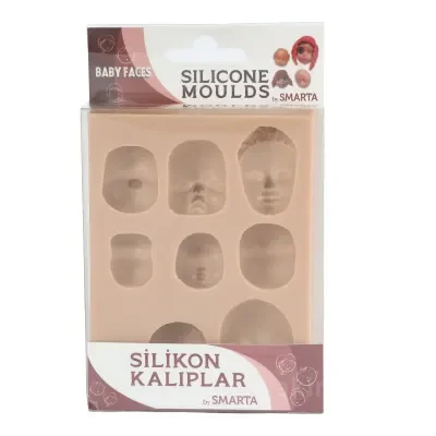 SMARTA SİLİKON KALIP BEBEK YÜZLERİ SK1013019