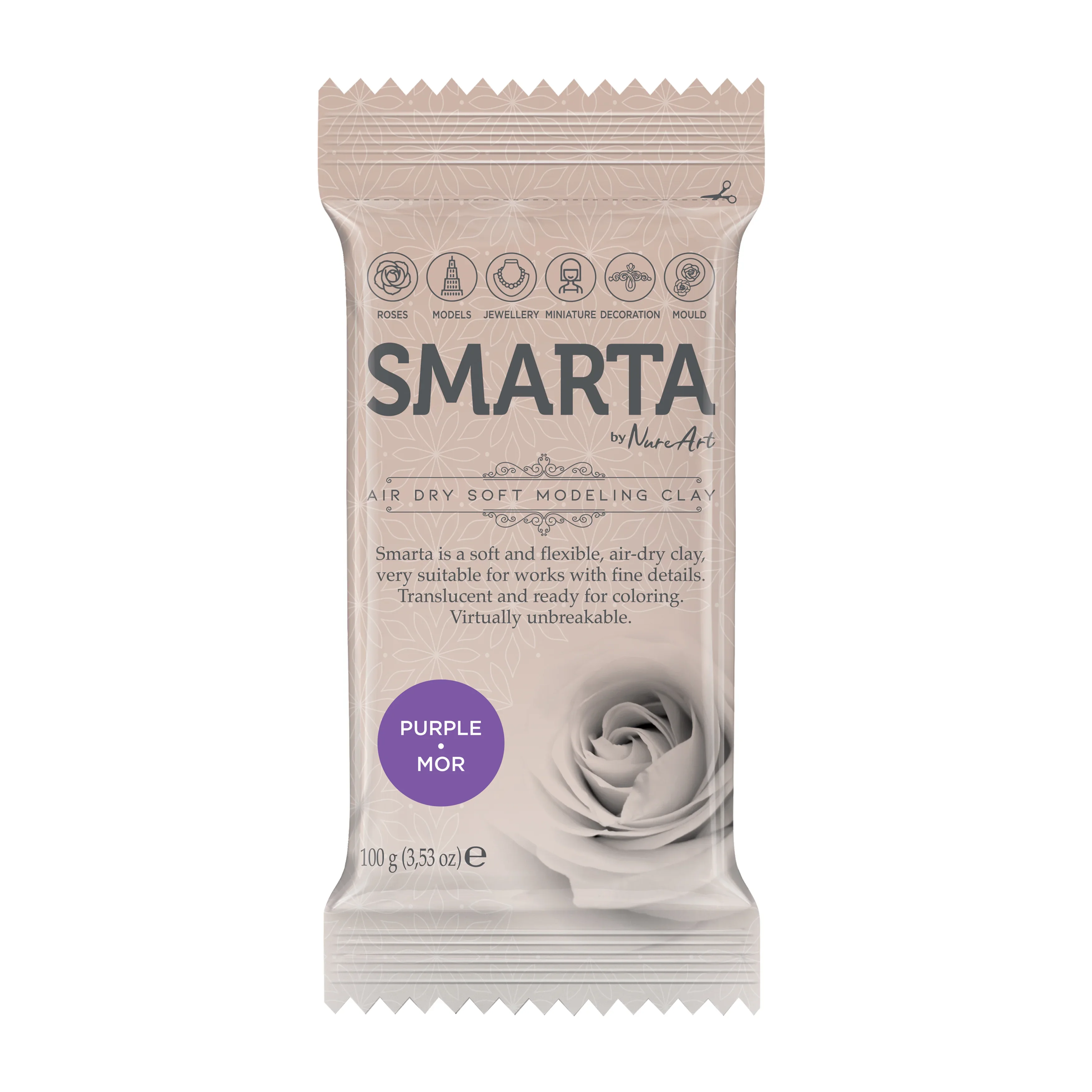 SMARTA MODELLEME HAMURU HAVA İLE KURUYAN 100 GR MOR 30000110