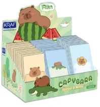 KRAF NOT DEFTERİ CAPYBARA 76x127 50 YP 2221CB