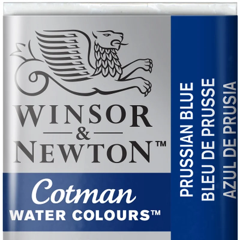 W&amp;N SULU BOYA COTMAN YARIM TABLET PRUSSIAN BLUE 538 WN-0301538