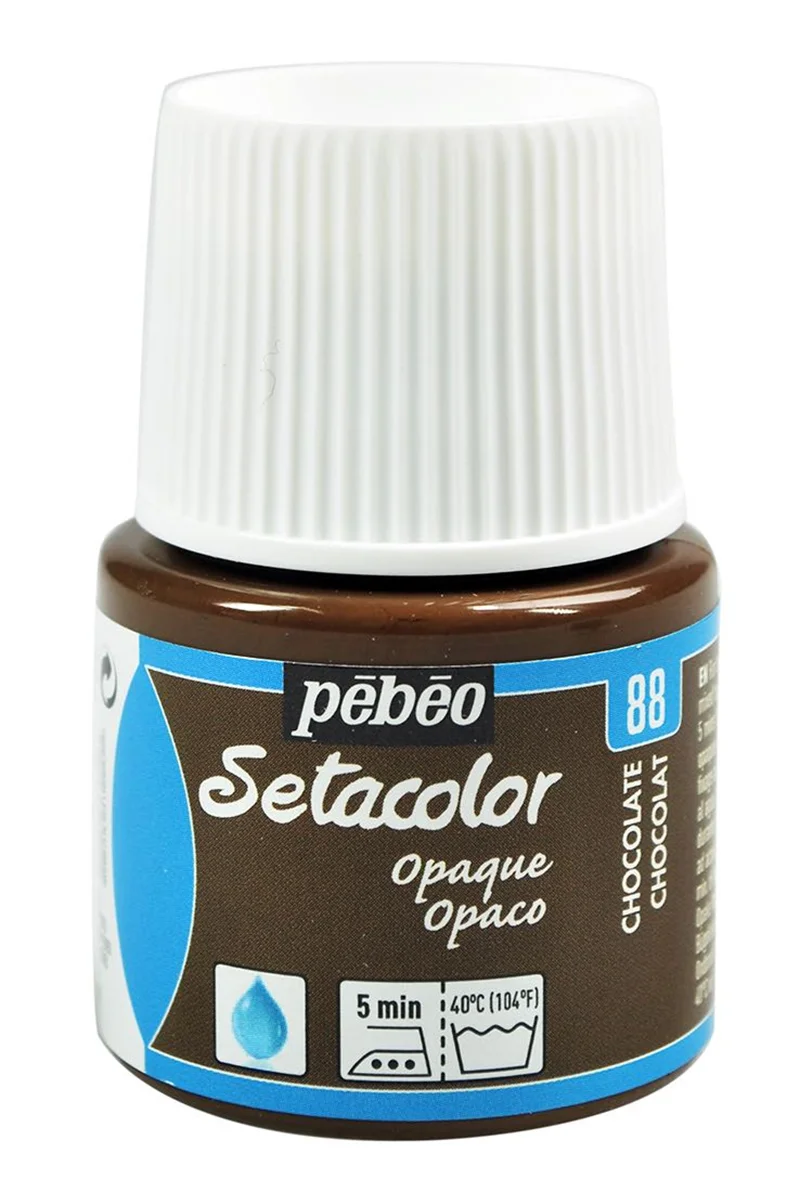 PEBEO KUMAŞ BOYASI SETACOLOR OPAQUE 45 ML 295*88 CHOCOLATE