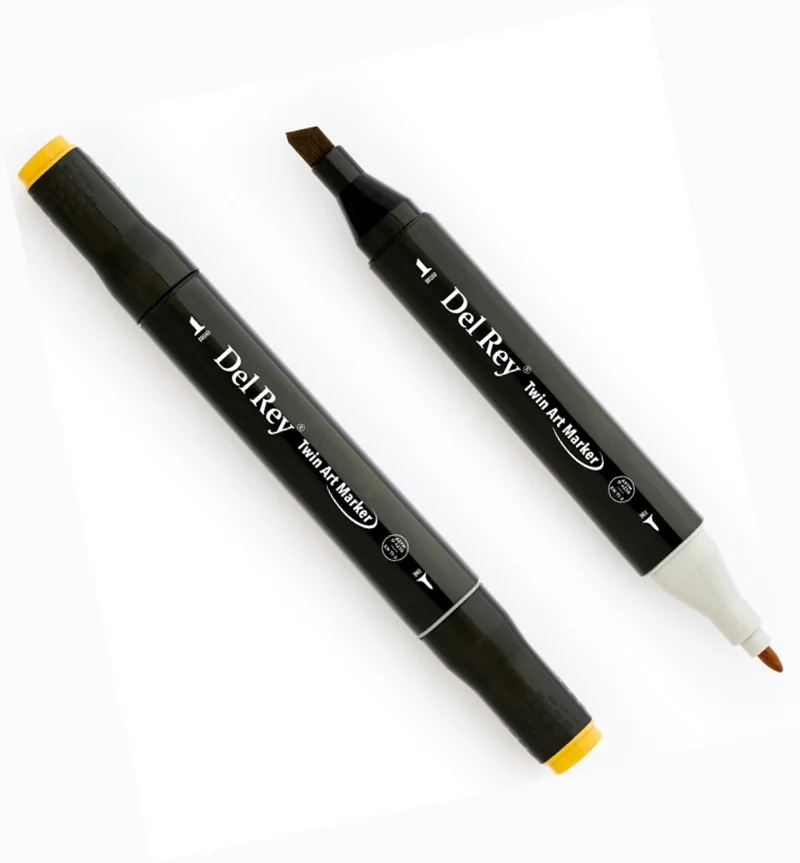 DEL REY GRAFİK MARKÖR TWIN MN-DR031 DARK YELLOW