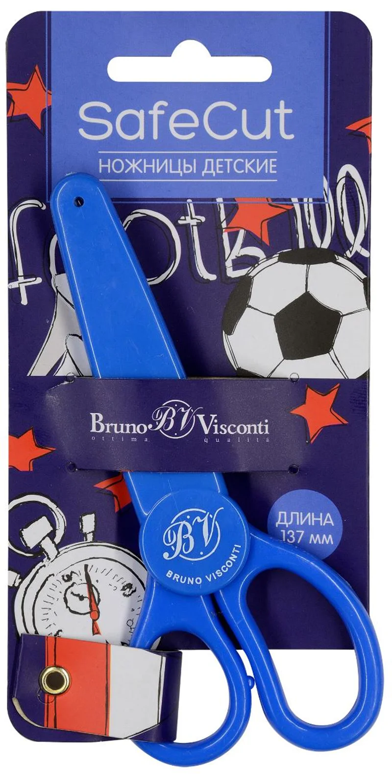 BRUNO VISCONTI ÇOCUK MAKASI SAFE CUT 13.7 Cm. KORUYUCULU 60-0028/01