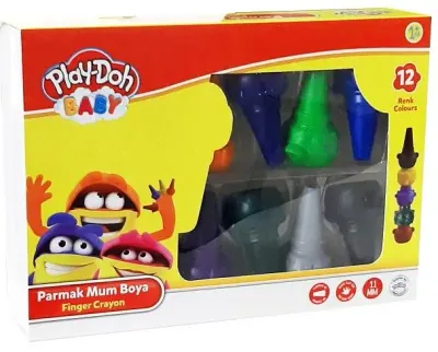 PLAY-DOH BABY PARMAK MUM BOYA 12 RENK  PLAY-CR017
