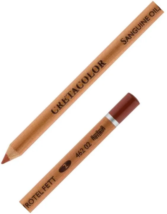 CRETACOLOR SANGUINE OIL PENCIL MEDIUM ÇİZİM KALEMİ 46202