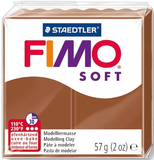 FIMO SOFT MODELLEME KİLİ 57 GR KARAMEL 8020-7 07