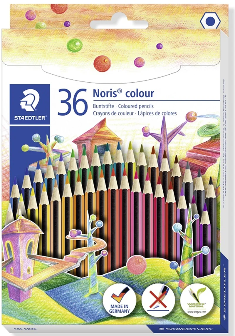 STAEDTLER KURU BOYA NORIS COLOR 36 LI 185 CD36