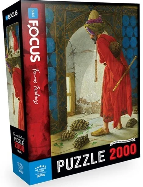 BLUE FOCUS PUZZLE 2000 PARÇA KAPLUMBAĞA TERBİYECİSİ BF339
