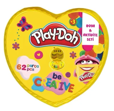 PLAY-DOH KIRTASİYE SETİ (62 PARÇA) PLAY-ST007