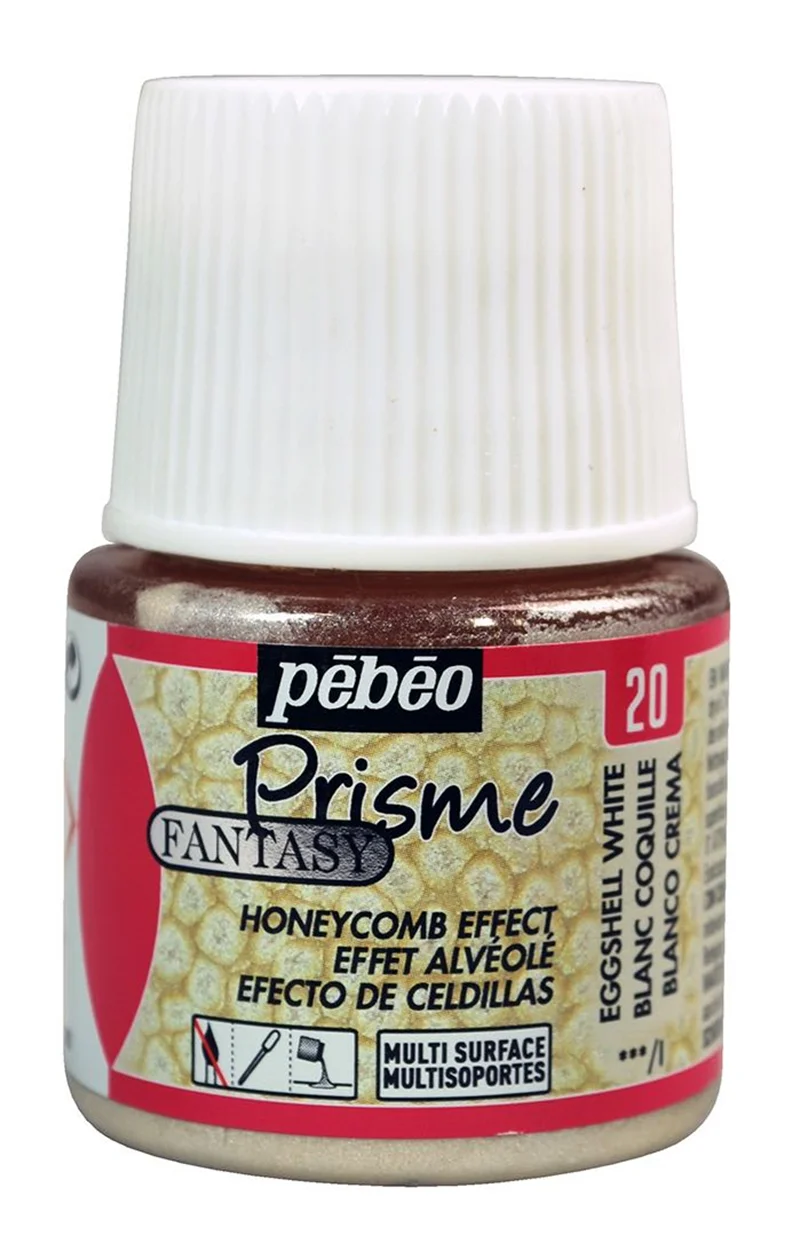 PEBEO DEKORATİF BOYA MULTI SURFACE FANTASY PRISME 45 ML 166020 EGGSHELL WHITE