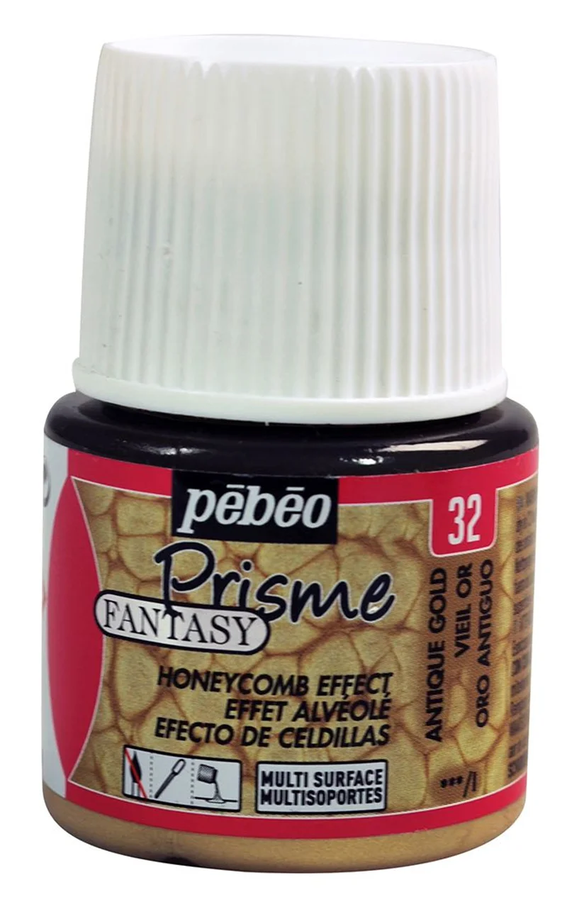 PEBEO DEKORATİF BOYA MULTI SURFACE FANTASY PRISME 45 ML 166032 ANTIQU GOLD