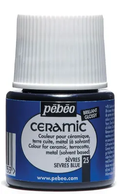 PEBEO SERAMİK BOYASI 45 ML 025*25 SERVES BLUE