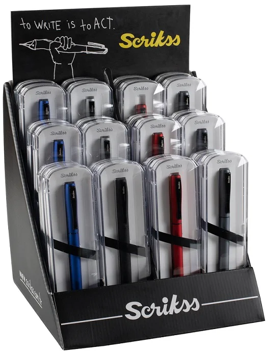 SCRIKSS ROLLER KALEM KARNAVAL 24 LÜ STAND