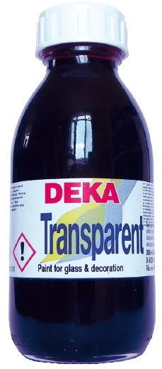 DEKA CAM BOYASI TRANSPARENT 125 ML ZITRON 04 DK-02504