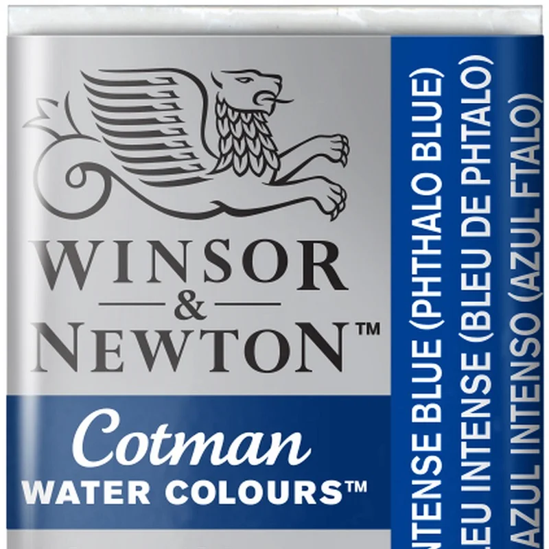 W&amp;N SULU BOYA COTMAN YARIM TABLET INTENSE BLUE 327 WN-0301327