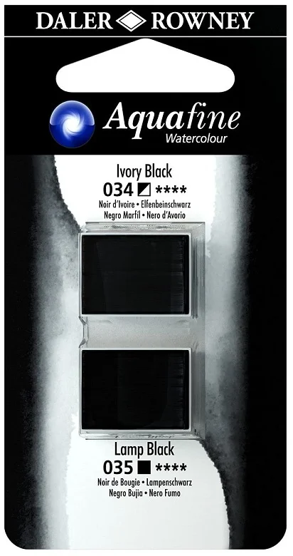 DALER ROWNEY SULU BOYA TABLET H/P SET 22 131017022 IVORY BLACK/LAMP BLACK