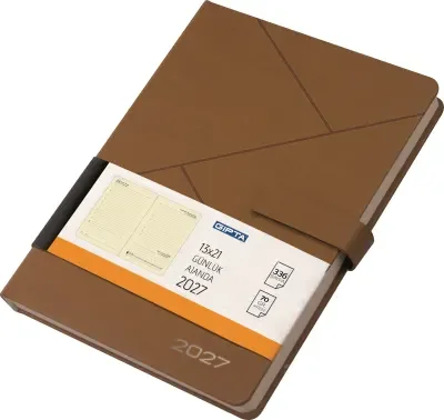 GIPTA AJANDA PROXY 17x24 GÜNLÜK TERMO DERİ SERT KAPAK 109-XYK