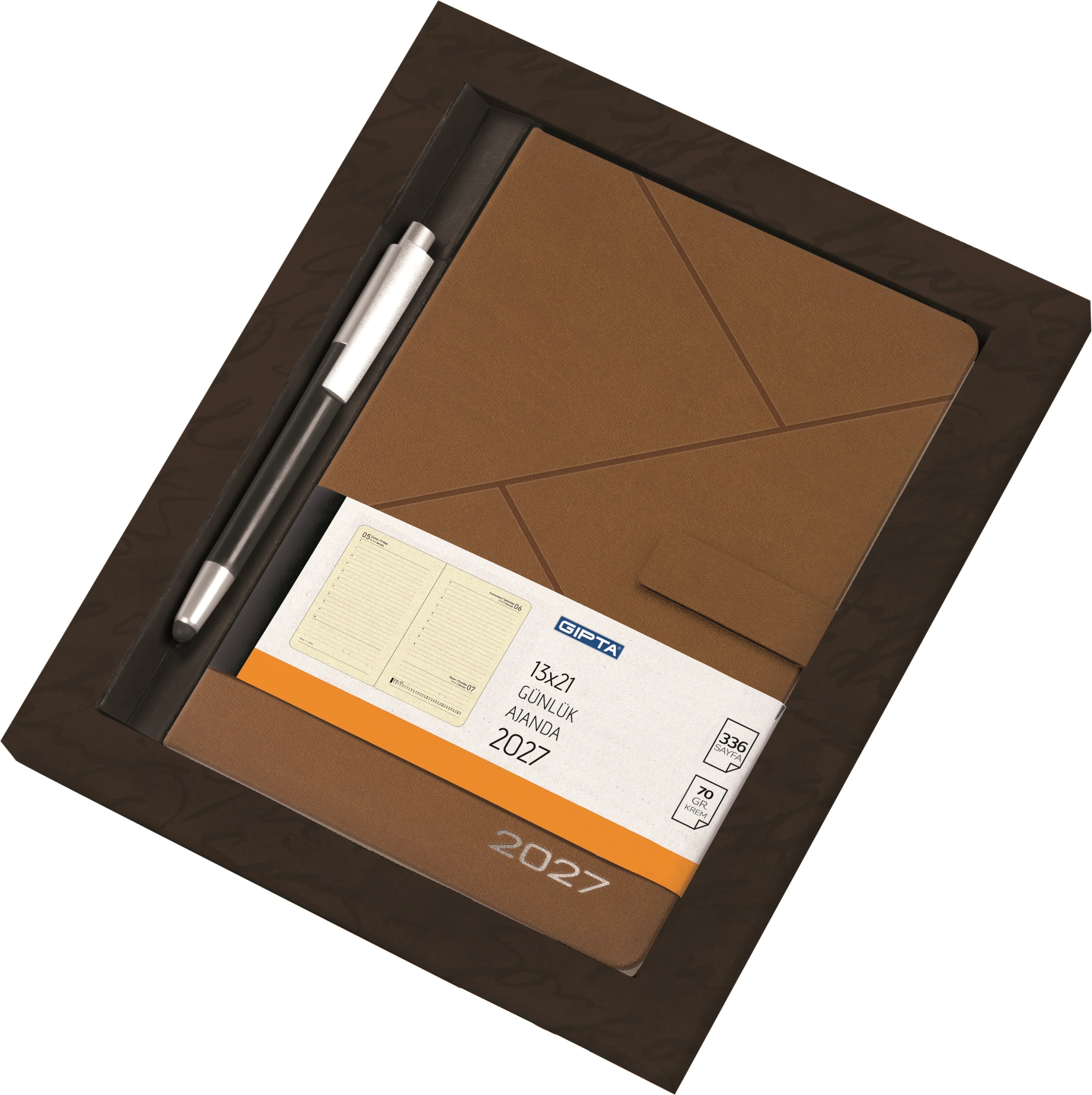 GIPTA AJANDA GÜNLÜK 17x24 PROXY SET (AJANDA+TOUCH PEN KALEM) 3-0S10250-2201