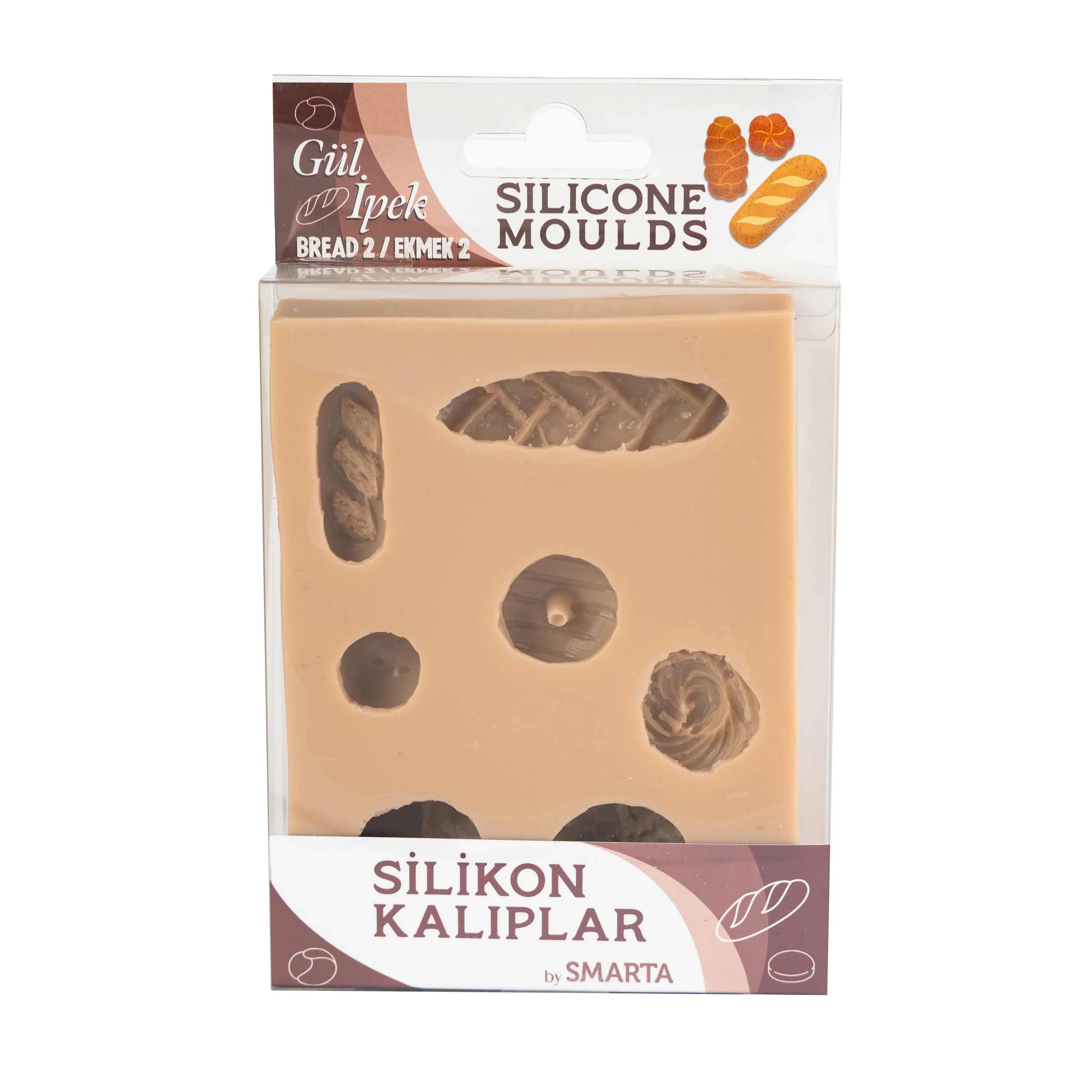 SMARTA SİLİKON KALIP GÜL İPEK EKMEKLER 2 / BY GÜL İPEK BREADS 2 SK1013091