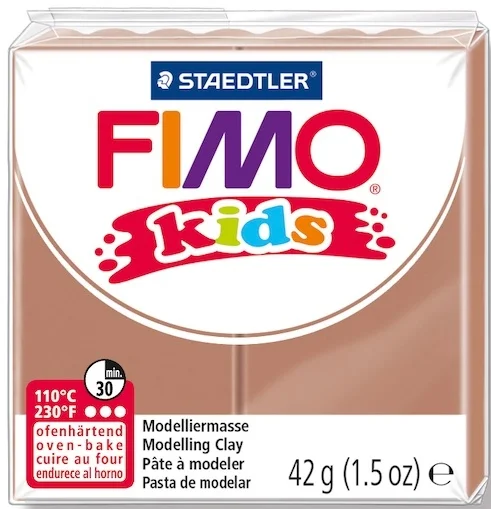 FIMO KIDS MODELLEME KİLİ 42 GR AÇIK KAHVE 8030-71