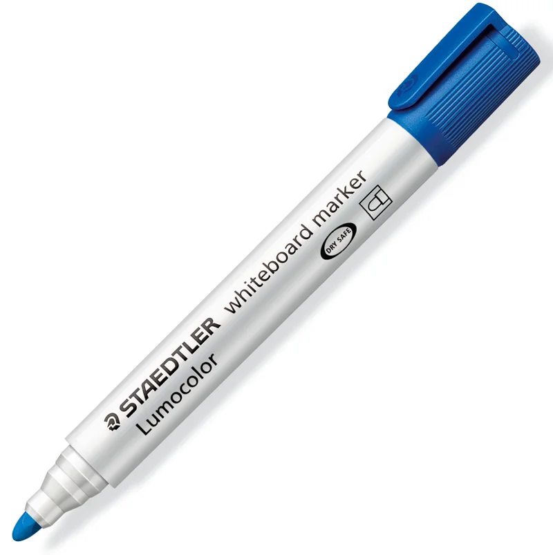 STAEDTLER BEYAZ TAHTA KALEMİ LUMOCOLOR MAVİ 351-3
