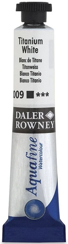 DALER ROWNEY SULU BOYA AQUAFİNE TÜP 8 ML TITANIUM WHITE 131008009